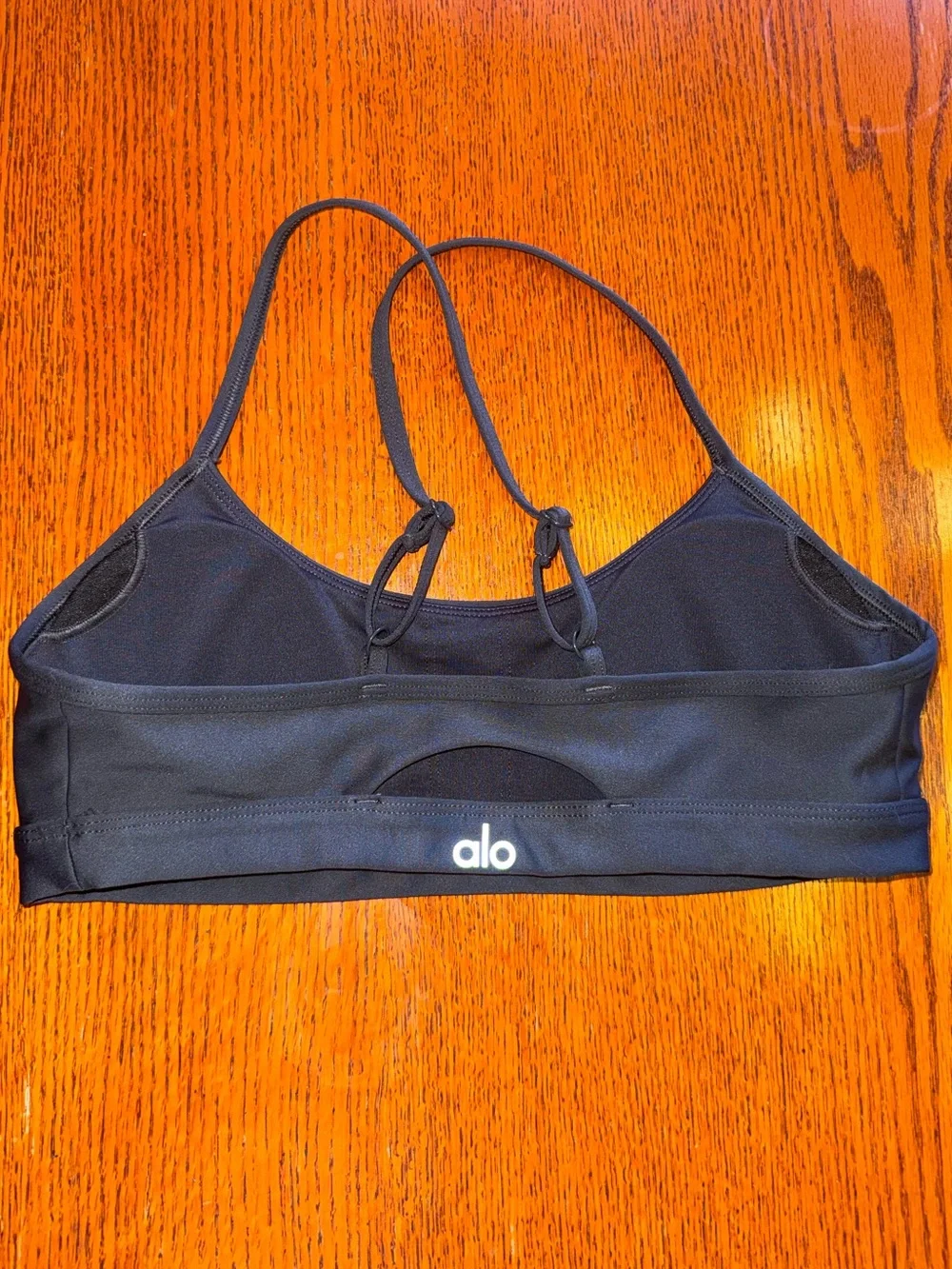 Alo Yoga Airlift Intrigue Bra Anthracite
